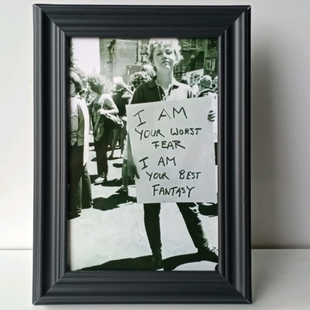 Vintage Quote Retro 70s Framed Home Decor - Picture 4 of 8